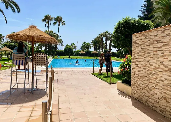 Genial Apartamento En 1A Linea De Playa Con Piscina